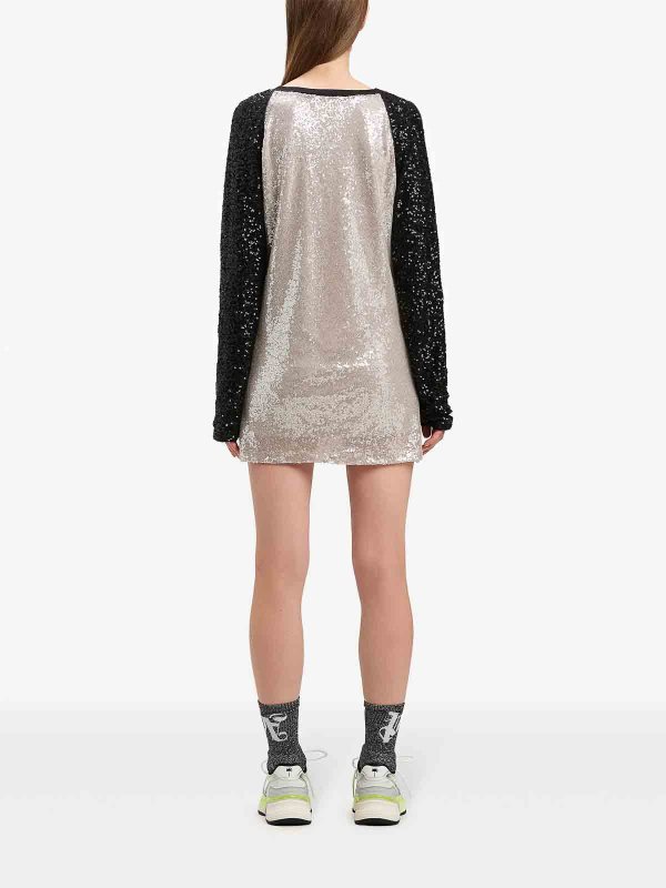 Palm Angels buy online College Palm Sequin Mini Dress