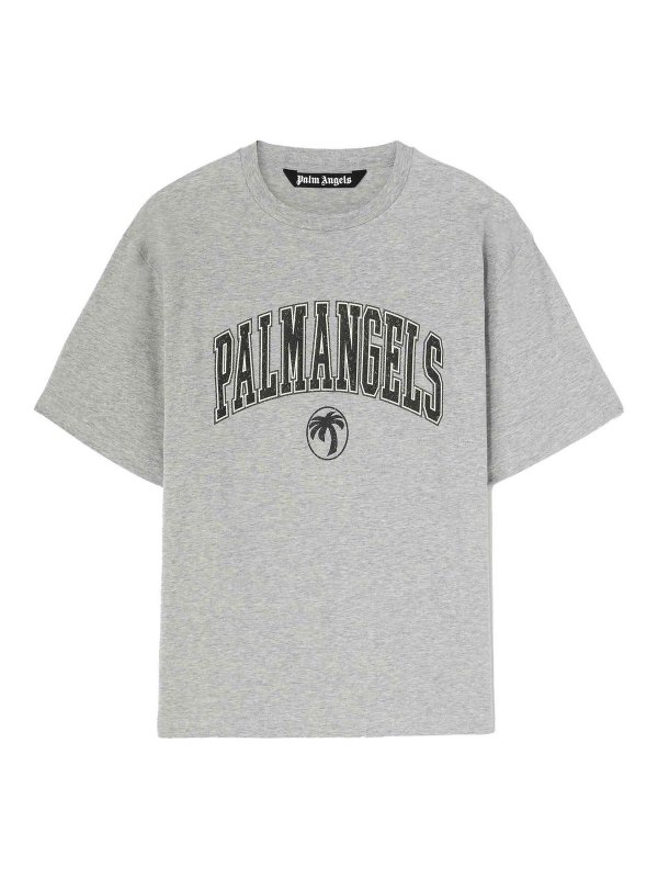 Palm Angels: T-shirts - T-Shirt - Schwarz