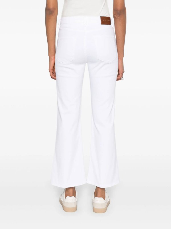 Jean Bootcut - Blanc shop online: Pinko