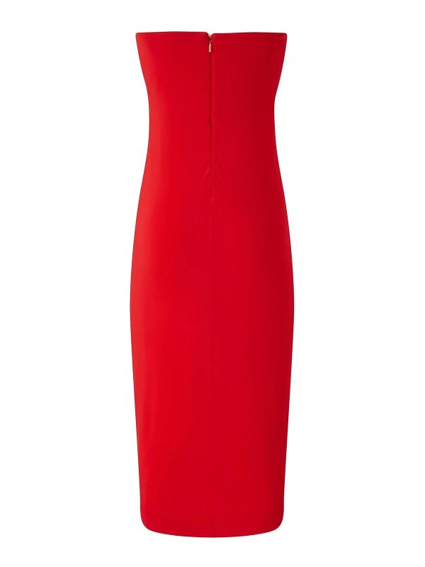 Pinko: knee length dresses online - Cenerino Strapless Mini Dress