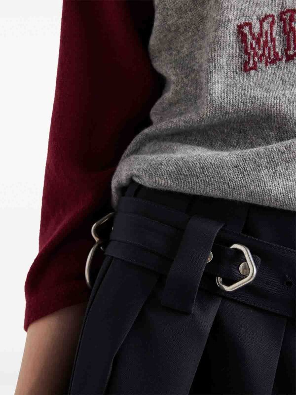 PRADA buy online Belted Pleated Skirt