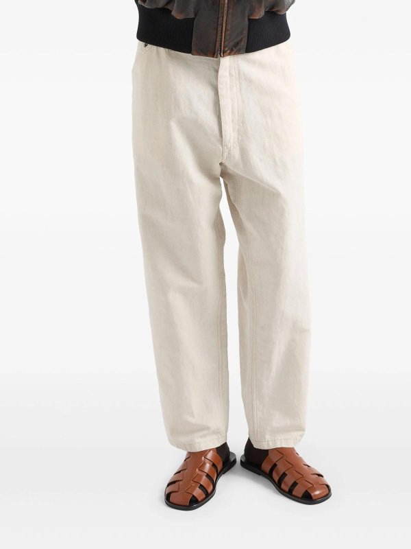 Chambray Pants shop online: PRADA
