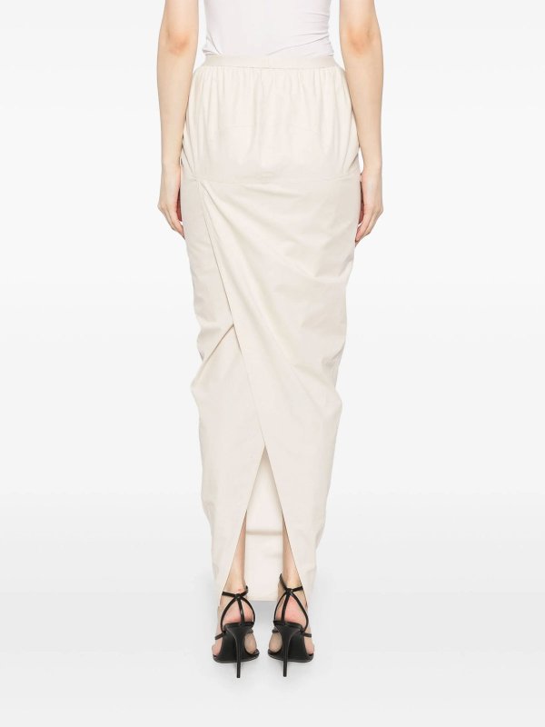 Pillar Long Skirt shop online: RICK OWENS