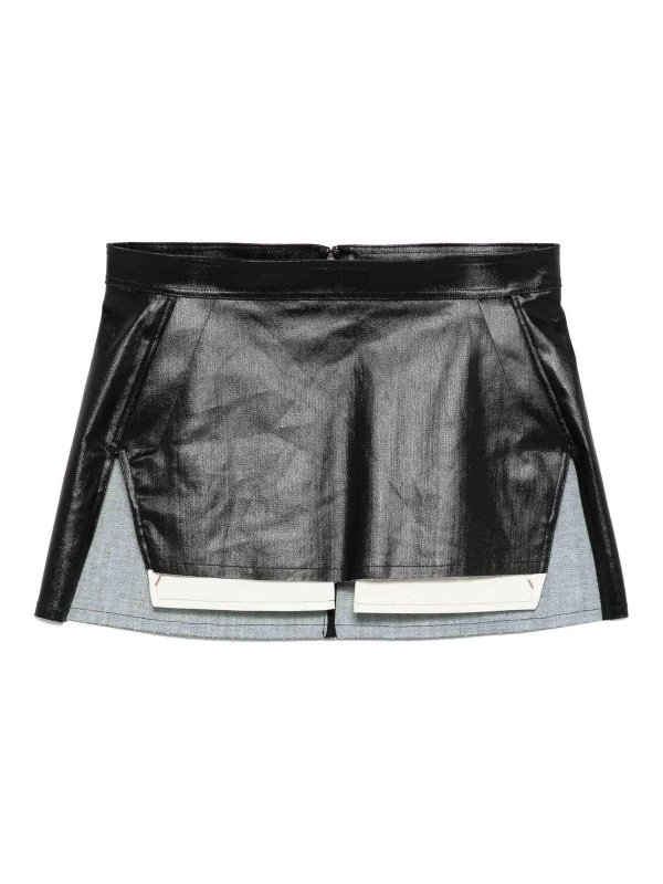 RICK OWENS: ミニスカート - ミニスカート - 黒