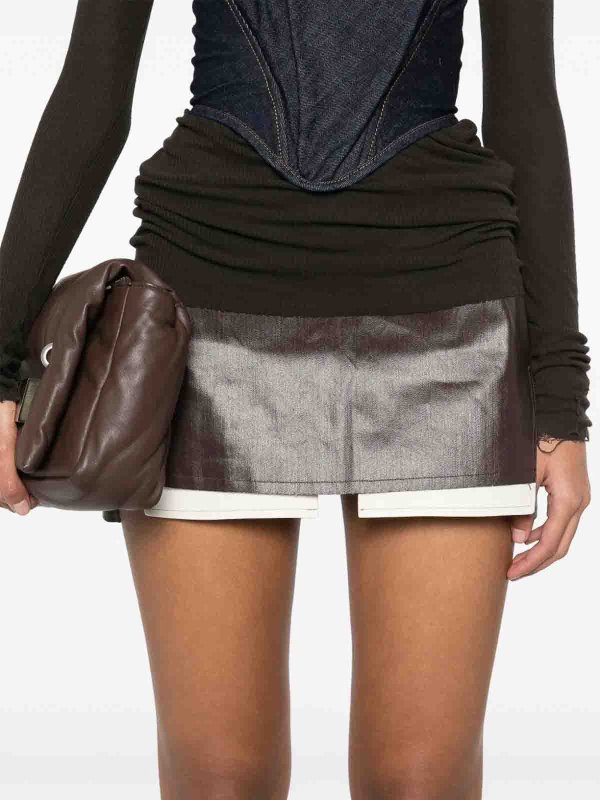 RICK OWENS buy online Fog Cutoff Mini Skirt