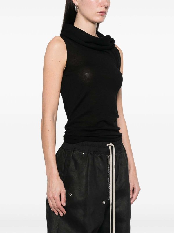 The Best Shops RICK OWENS: Tops & Tank tops - Twist-Detail Top