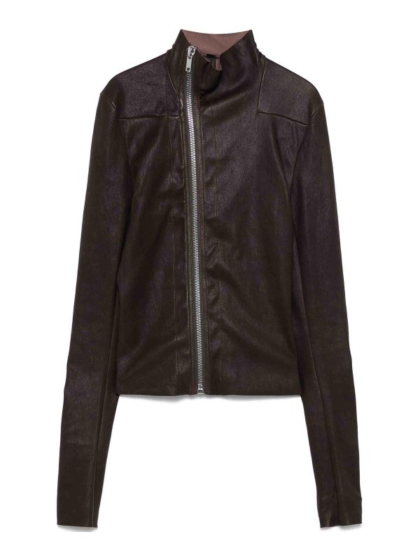 RICK OWENS: カジュアルジャケット - カジュアルジャケット - ブラウン