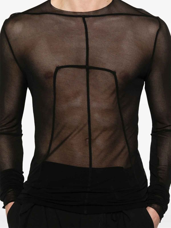 T-Shirt - Schwarz shop online: RICK OWENS