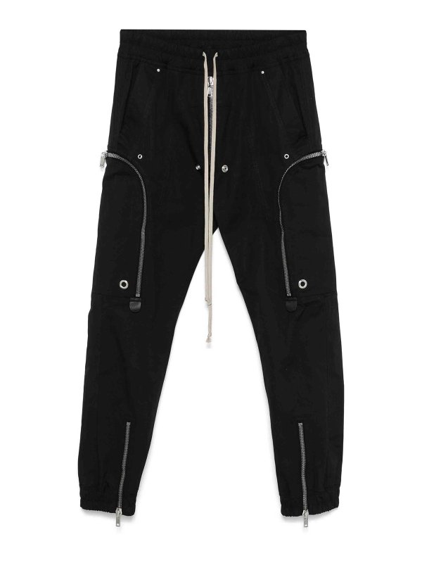 RICK OWENS: トラウザーショーツ - ショートパンツ - 黒