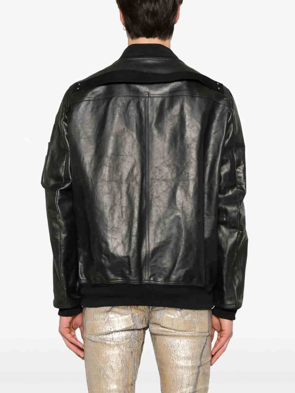 Classic Flight Leather Jacket shop online: RICK OWENS