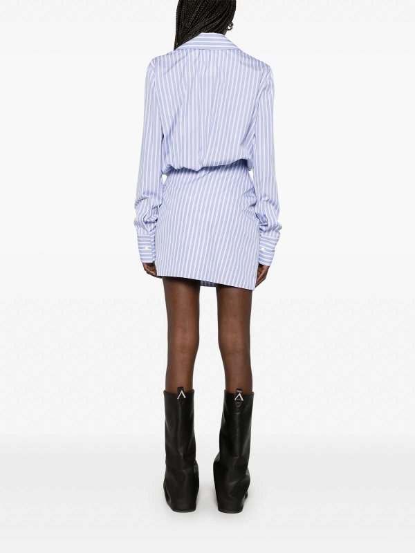 Striped Mini Dress shop online: The Attico