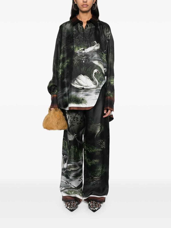 The Attico: カジュアルトラウザー online - カジュアルパンツ - グレー