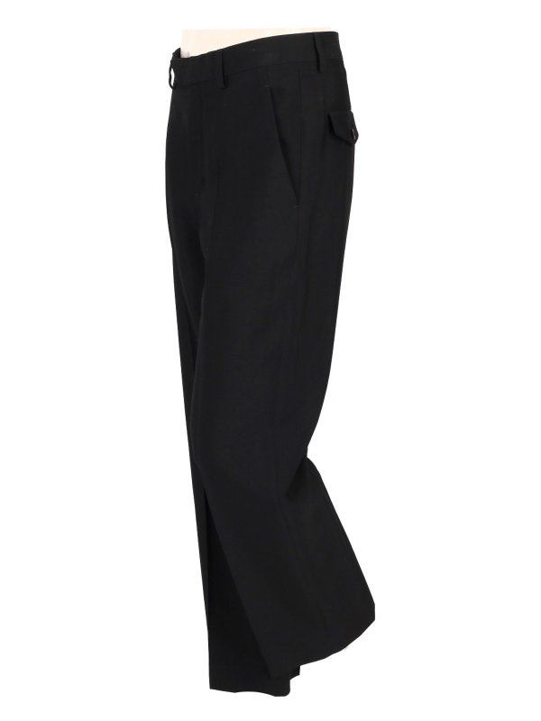 ANN DEMEULEMEESTER: Pantalons casual online - Pantalons Décontractés - Noir