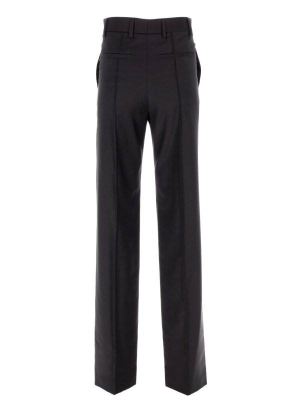 Trousers With Asymmetric Waistba shop online: ANN DEMEULEMEESTER