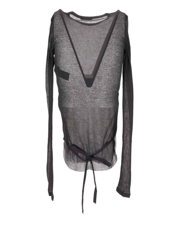 Top - Negro shop online: ANN DEMEULEMEESTER