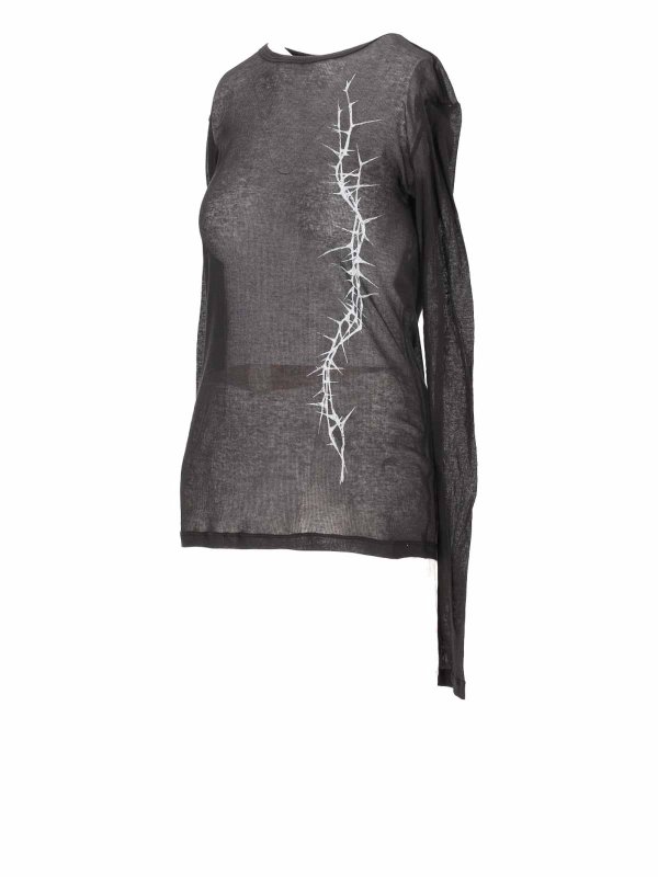 ANN DEMEULEMEESTER: Tシャツ online - Tシャツ - Thorns