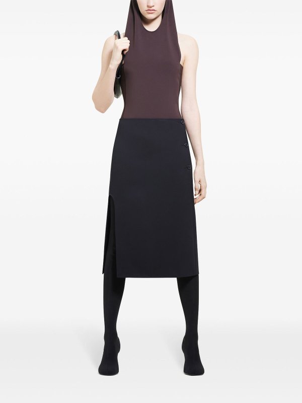 Courreges: Tops und Tank Tops online - Top - Braun