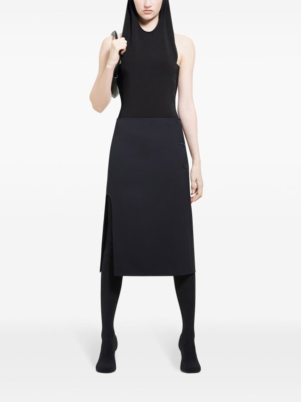 Courreges: Tops & Débardeurs online - Top - Noir