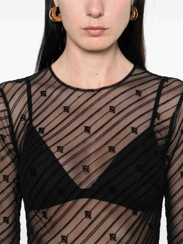 ELISABETTA FRANCHI buy online トップ/タンクトップ - 黒