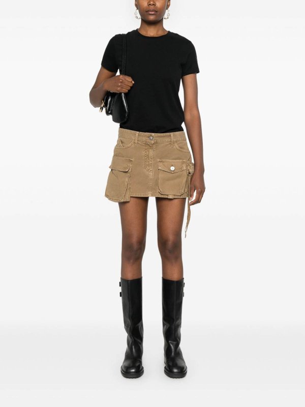 ELISABETTA FRANCHI: T-shirts online - T-Shirt - Noir