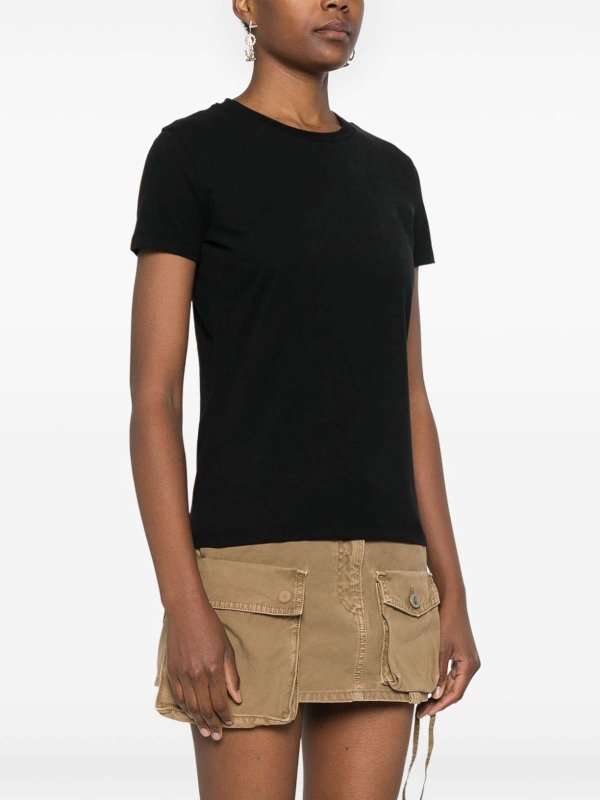 The Best Shops ELISABETTA FRANCHI: T-shirts - T-Shirt - Noir