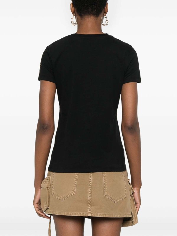 T-Shirt - Noir shop online: ELISABETTA FRANCHI