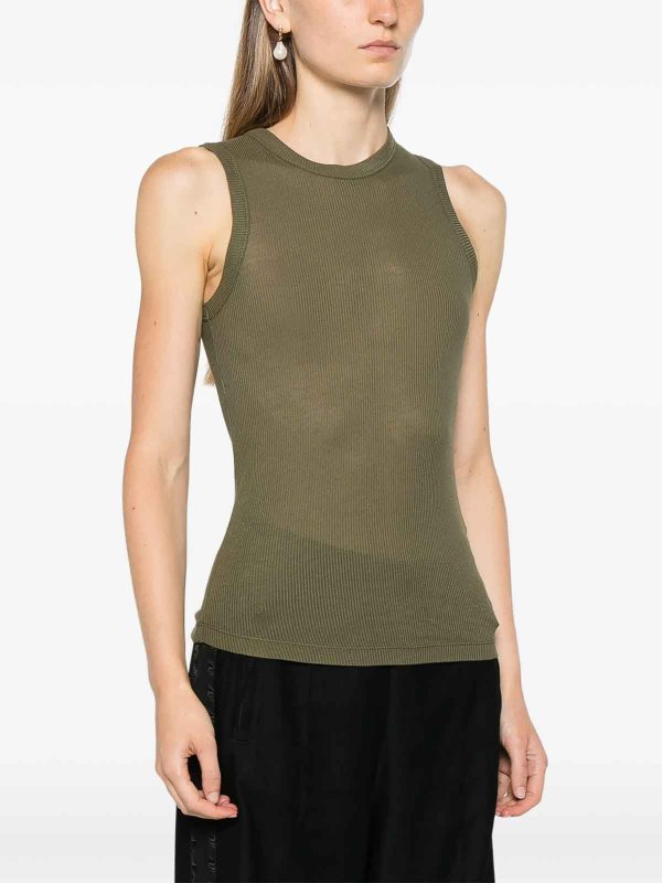 The Best Shops HALFBOY: Tops und Tank Tops - Top - Grün