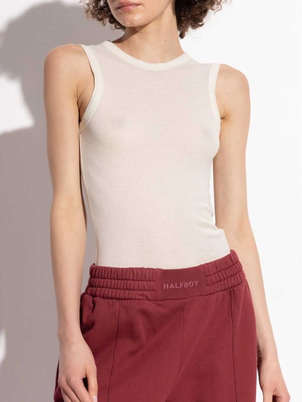 The Best Shops HALFBOY: Tops & Tank tops - Logo-Patch Tank Top