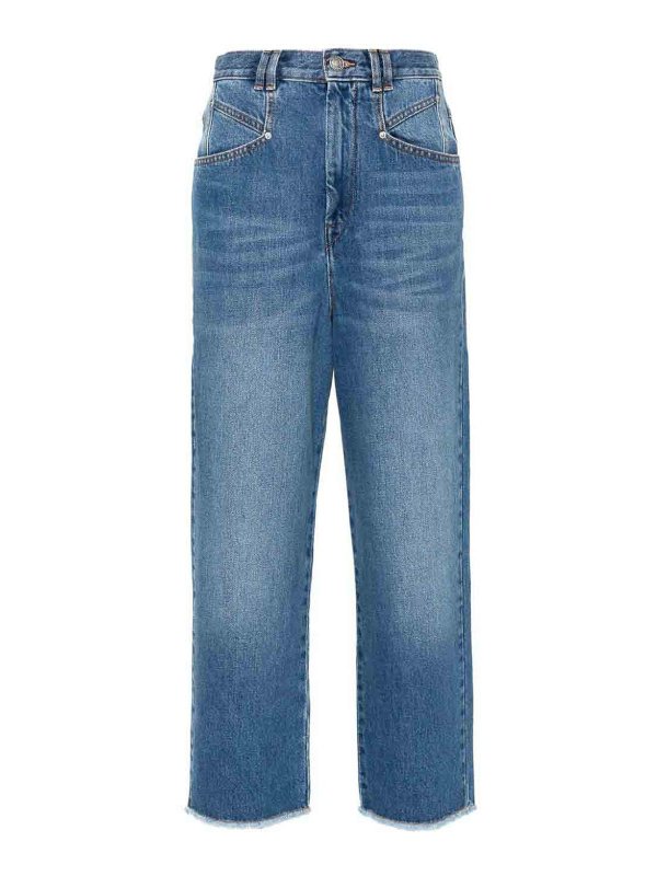 ISABEL MARANT: jeans bootcut - Dilali jeans