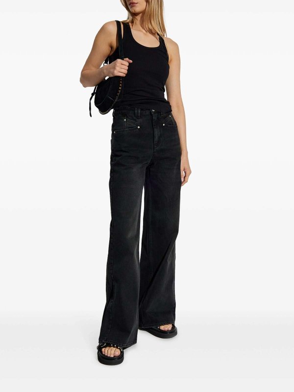 ISABEL MARANT: Tops & Débardeurs online - Top - Noir