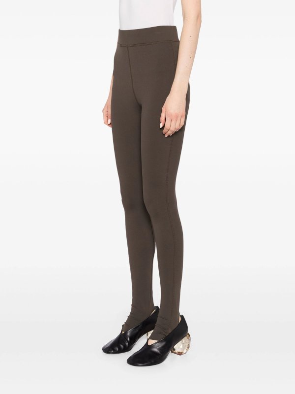 The Best Shops LEMAIRE: leggings - High-Rise Leggings