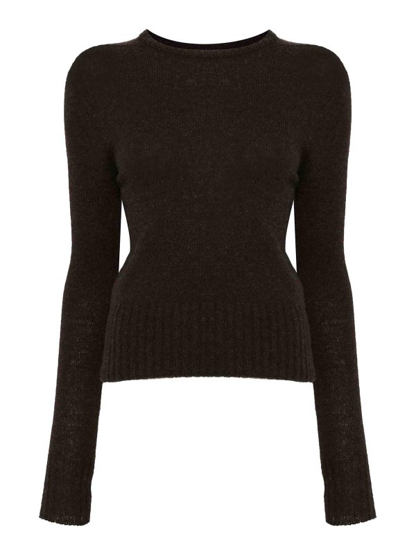 LEMAIRE: クルーネック - クルーネック - ブラウン