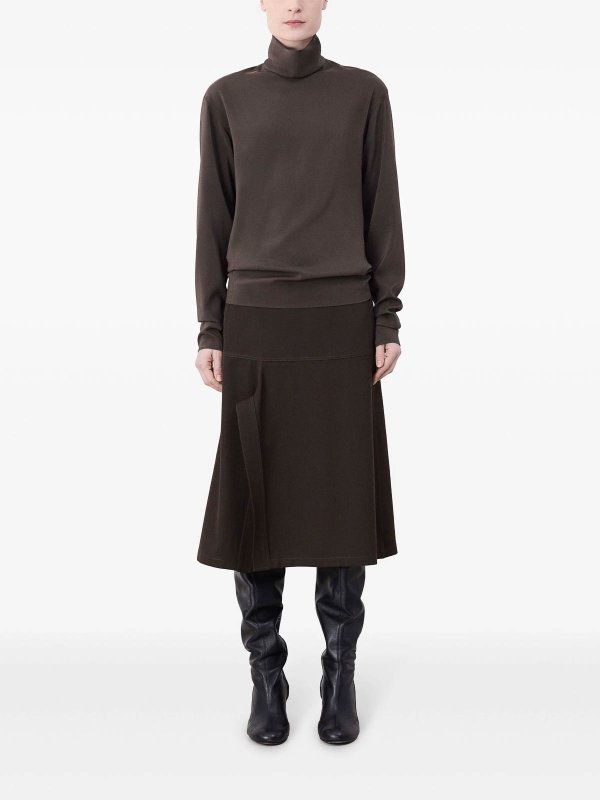 LEMAIRE: Tops y camisetas sin mangas online - Top - Marrón