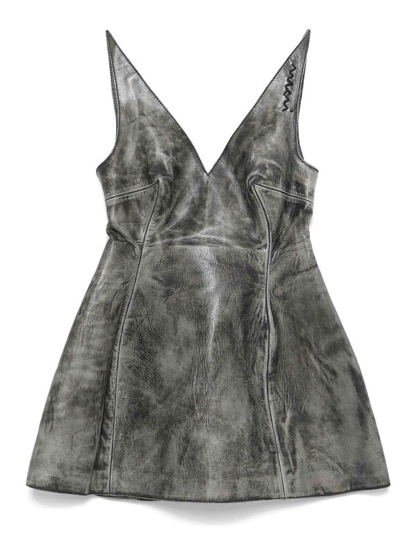 Marni: abiti corti - Mini abito svasato