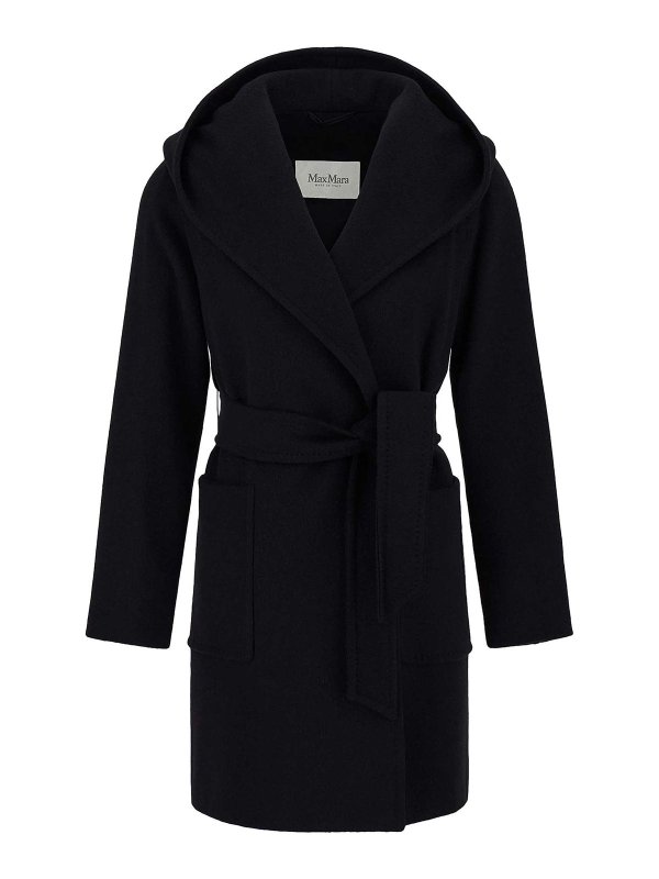 Max Mara: Kurze Mäntel - Kurzer Mantel - Schwarz