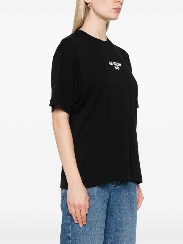 The Best Shops MERYLL ROGGE: t-shirts - Ja Nein Ok Fitted T-Shirt