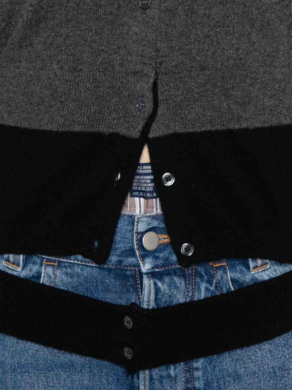 MERYLL ROGGE buy online Cashmere Puff Sleeve Cardigan