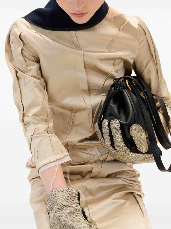 The Best Shops MIU MIU: Crpe Satin Silk Dress