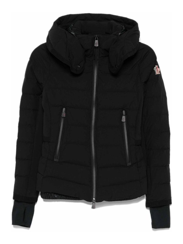 MONCLER: ダウン・ハイテクジャケット - ダウンジャケット - 黒