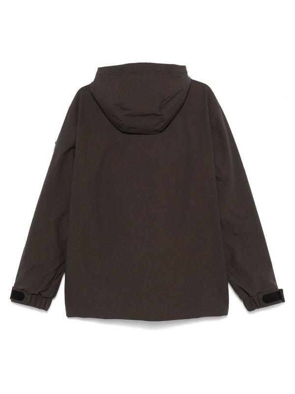 MONCLER: Kurze Mäntel online - Kurzer Mantel - Braun