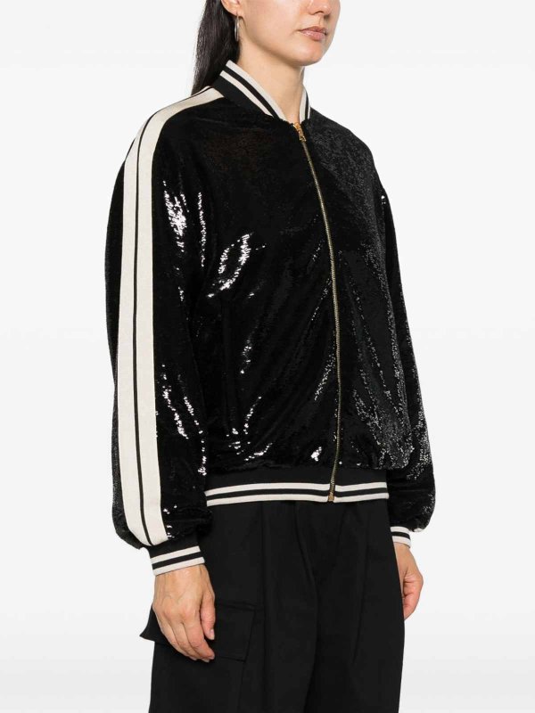The Best Shops Palm Angels: Bombers - Bomber - Noir