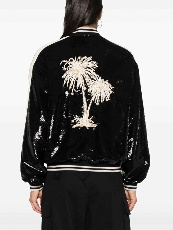 Bomber - Noir shop online: Palm Angels