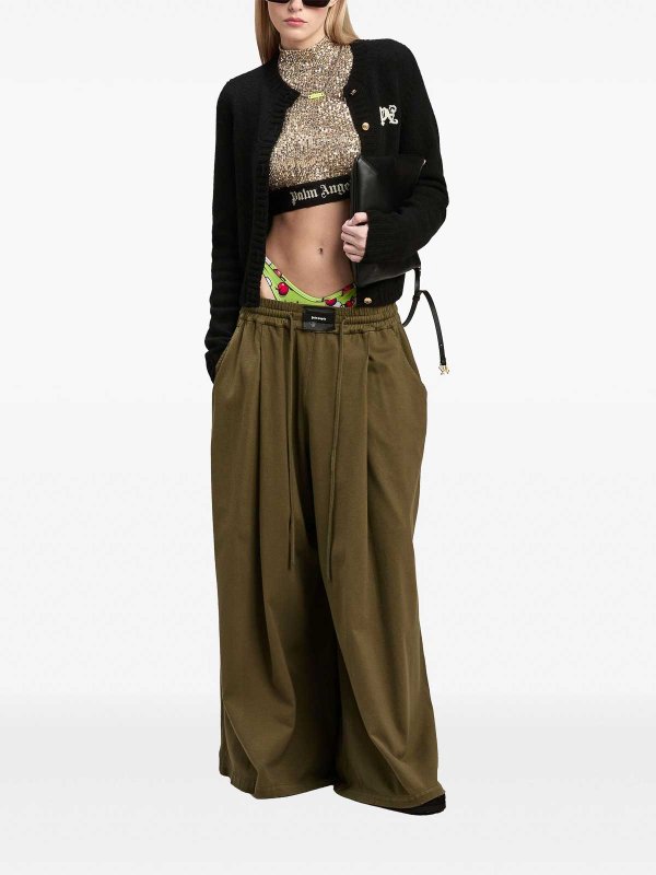 Palm Angels: cardigans online - Pa Monogram-Inversia Cardigan