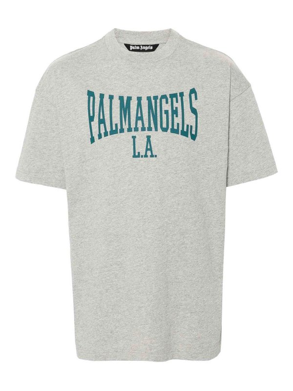 Palm Angels: Tシャツ - Tシャツ - グレー
