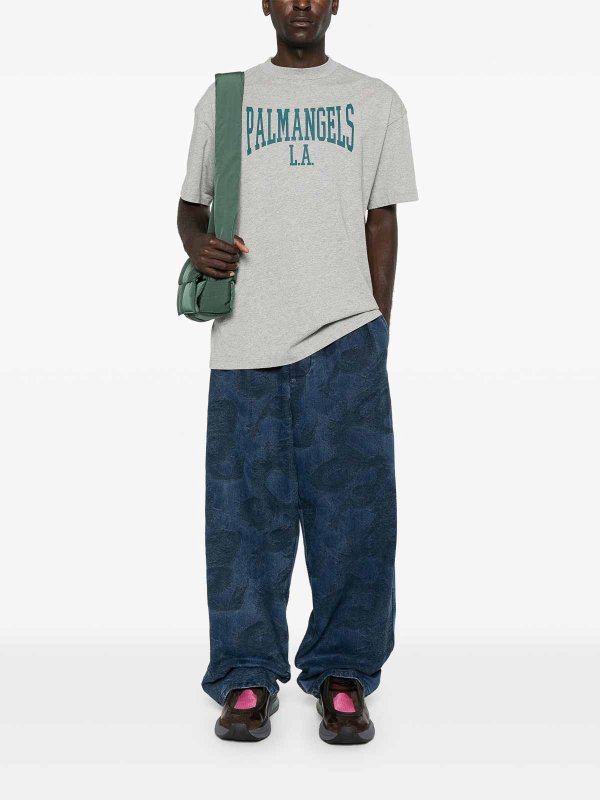 Palm Angels: Tシャツ online - Tシャツ - グレー