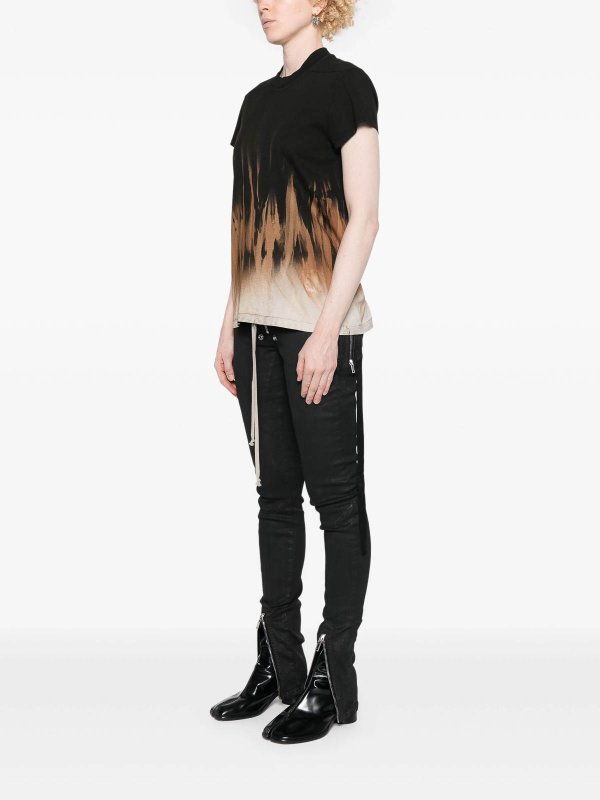 The Best Shops RICK OWENS: t-shirts - Drkshdw Small Level T-Shirt