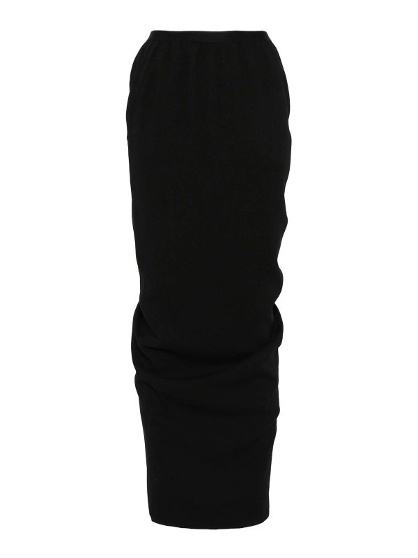 RICK OWENS: Lange Röcke - Langer Rock - Schwarz