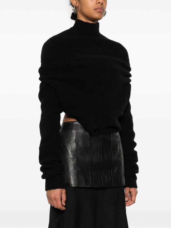 The Best Shops RICK OWENS: Turtlenecks & Polo necks - Headon Lupetto Sweater