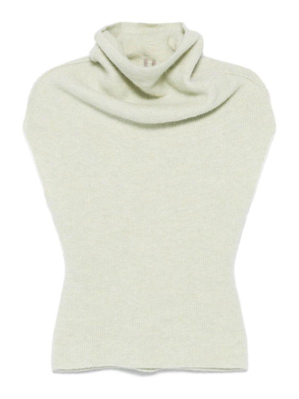 RICK OWENS: Turtlenecks & Polo necks - Crater Turtleneck Knitted Top