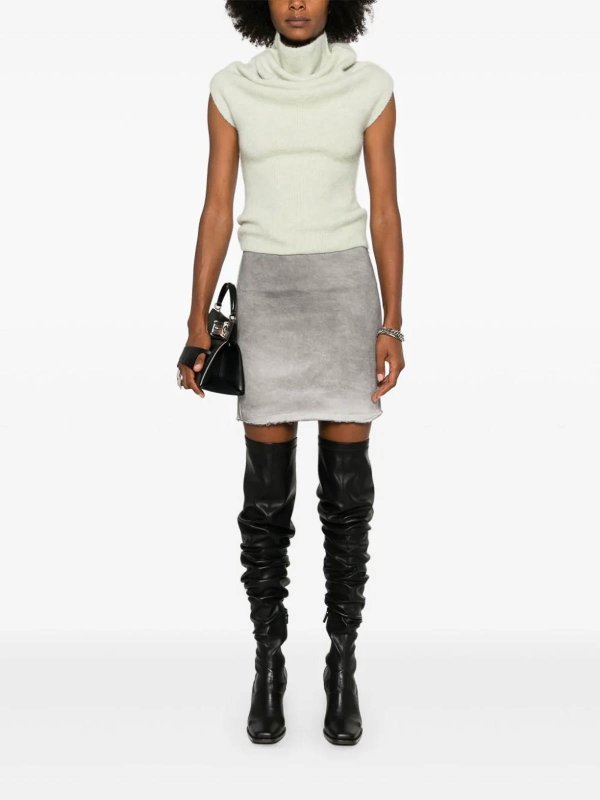 RICK OWENS: Turtlenecks & Polo necks online - Crater Turtleneck Knitted Top